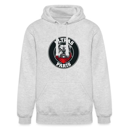 Ultras Paris Bulldog Football Fan Graphic - Unisex Heavyweight Hoodie