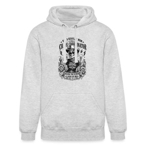 Chaos Coordinator Mom Skeleton Cowgirl - Unisex Heavyweight Hoodie