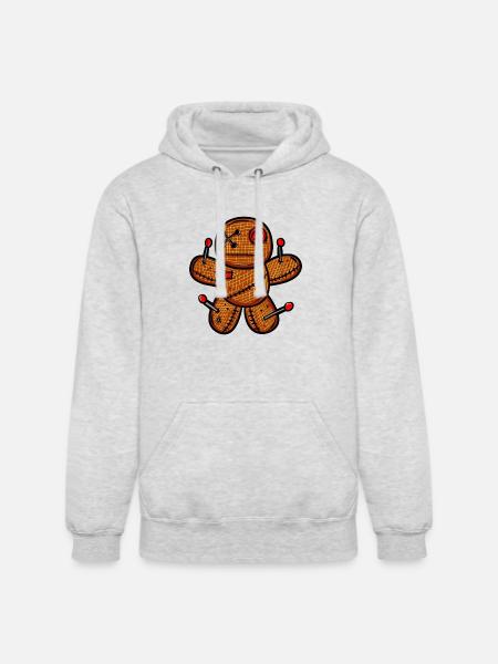 dolls - Unisex Heavyweight Hoodie - ash gray