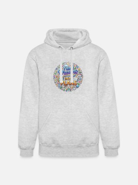 Turn Dreams Into Plans - Unisex Heavyweight Hoodie - ash gray