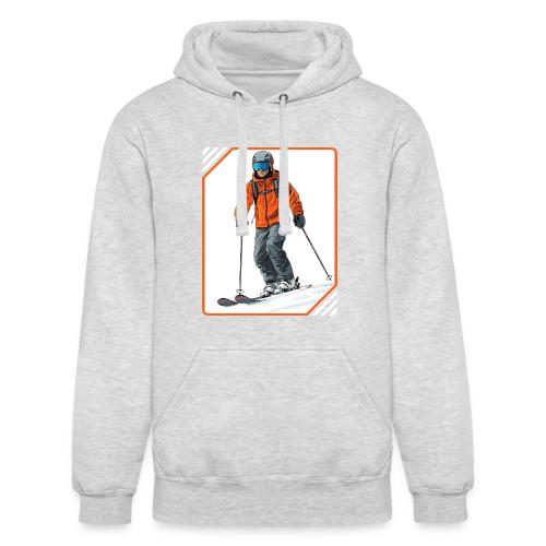 Skiing Thrill Ride - Unisex Heavyweight Hoodie