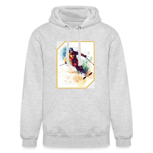 Winter Skiing Escape - Unisex Heavyweight Hoodie
