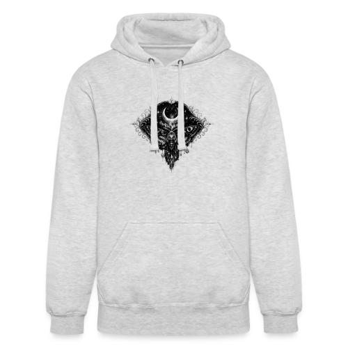 Crescent Moth - Unisex Heavyweight Hoodie