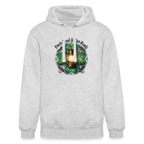 Pinch-Proof Lantern Clover T-Shirt - Unisex Heavyweight Hoodie