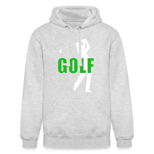 Golf: Classic Golf Motion - Unisex Heavyweight Hoodie