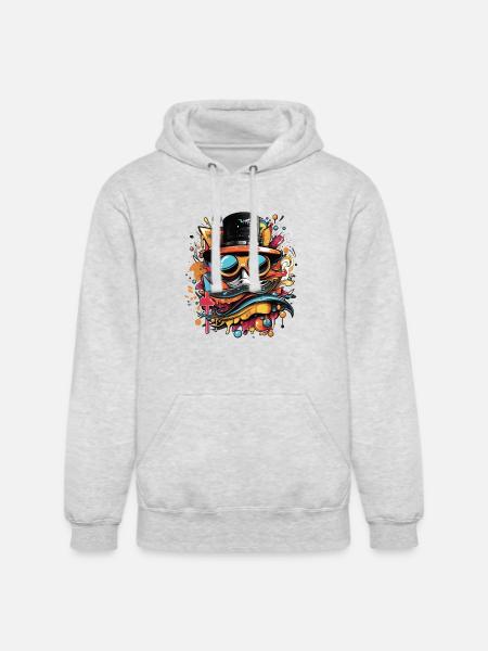 Sneaker Swag - Unisex Heavyweight Hoodie - ash gray