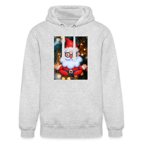SANTA CLAUS MEDITATION - Unisex Heavyweight Hoodie