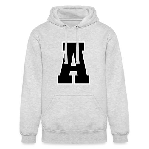 Varsity Letter A Athletic Monogram Design - Unisex Heavyweight Hoodie