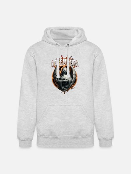 Customizable Defenders - Unisex Heavyweight Hoodie - ash gray