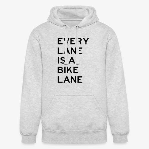Every Lane is a Bike Lane - Unisex Heavyweight Hoodie