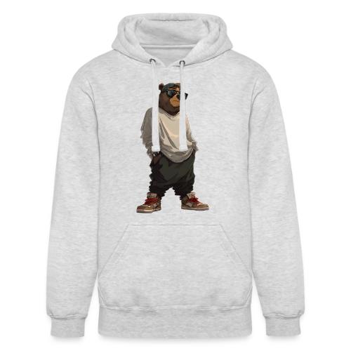 Urban Streetwear Bear Cool Apparel Design - Unisex Heavyweight Hoodie