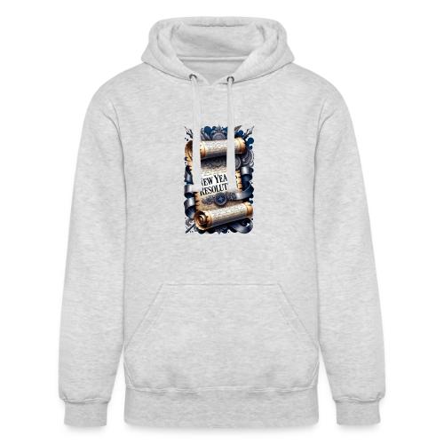 New Year's Resolution T-Shirt - Unisex Heavyweight Hoodie
