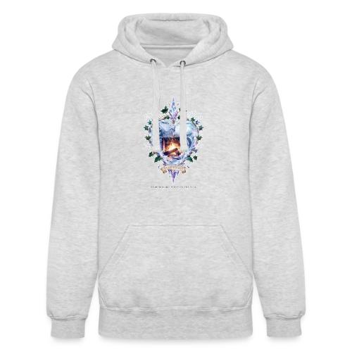 Imbolc Candle Veil T-Shirt | Veiled Rebirth - Unisex Heavyweight Hoodie