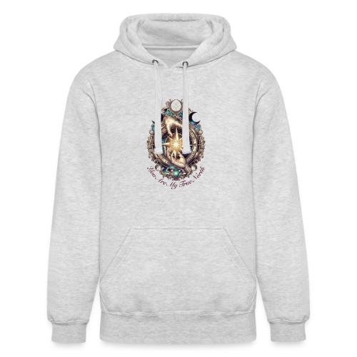 You Are My True North Celestial Compass T-Shirt - Unisex Heavyweight Hoodie