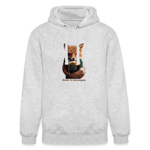 Sly Emerald Fox Toast T-Shirt - Unisex Heavyweight Hoodie