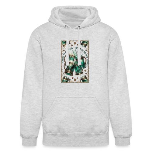 Cheers to Bad Ideas Tankards Graphic Tee - Unisex Heavyweight Hoodie