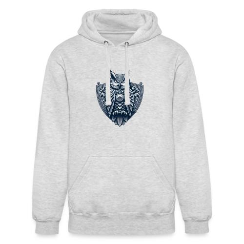 Night Watch Owl T Shirt, Sarcastic Dad Gift - Unisex Heavyweight Hoodie