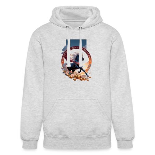 Year of the Horse Dawn T Shirt,Lunar New Year Gift - Unisex Heavyweight Hoodie