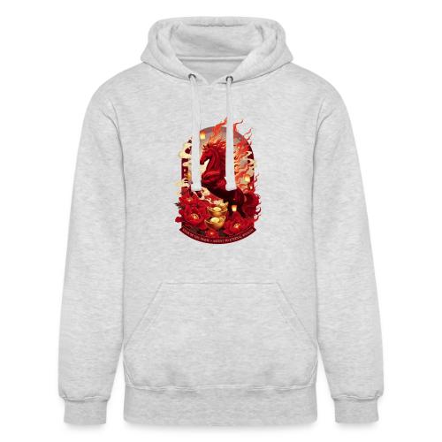Year of the Horse Ascent T Shirt, Lunar New Year - Unisex Heavyweight Hoodie