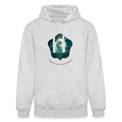 Easter Unfurl in Light Resurrection T Shirt, Gift - Unisex Heavyweight Hoodie