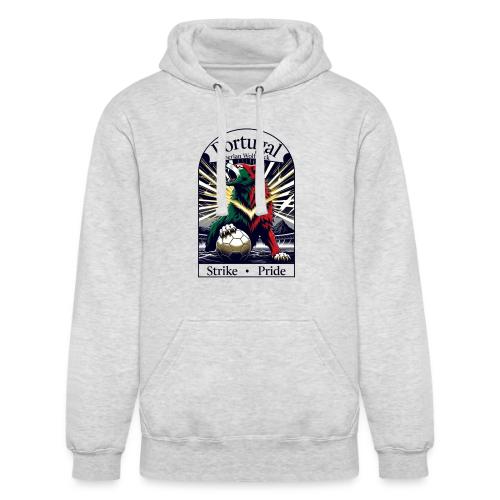 Portugal Iberian Wolf Soccer T Shirt, Pride Gift - Unisex Heavyweight Hoodie