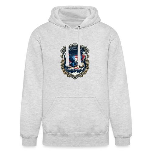 USA Eagle Vanguard T-Shirt,American Flag PrideGift - Unisex Heavyweight Hoodie