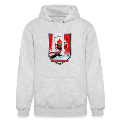 Canada Beaver Ascent T-Shirt, Canadian Pride Gift - Unisex Heavyweight Hoodie