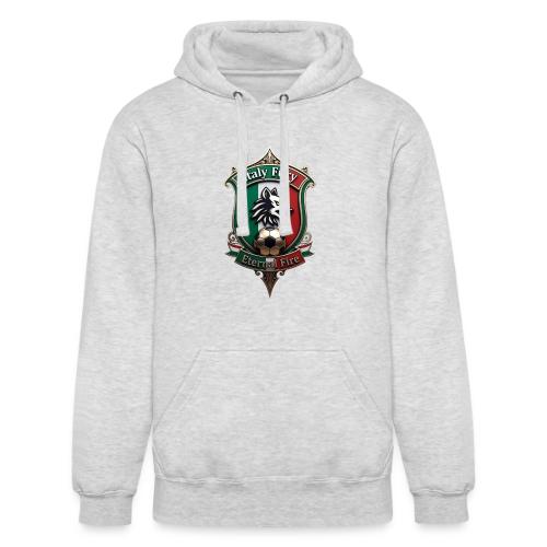 Italy heritage Wolf Fury Tee, Pride Badge Gift - Unisex Heavyweight Hoodie