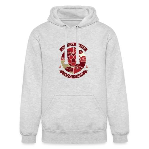 Liverpool Anchor T Shirt, Soccer City Pride Gift - Unisex Heavyweight Hoodie