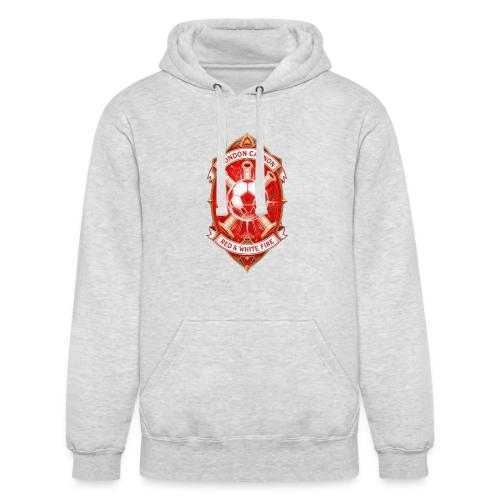 Red London Cannon T Shirt,Football City Pride Gift - Unisex Heavyweight Hoodie