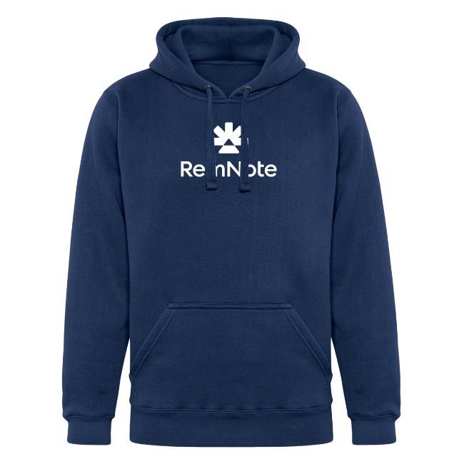 White logo with text, vertically stacked