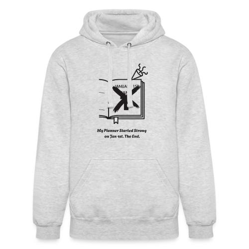 Jan 1st T-Shirt | Sarcastic New Year's - Unisex Heavyweight Hoodie