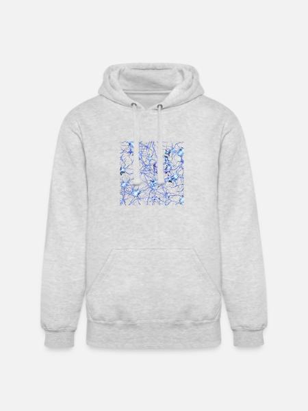 Human Body Cell - Unisex Heavyweight Hoodie - ash gray