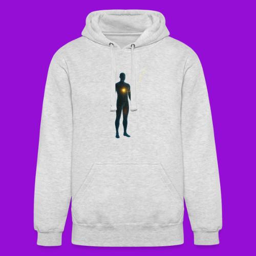 Glowing Chest Personl - Unisex Heavyweight Hoodie
