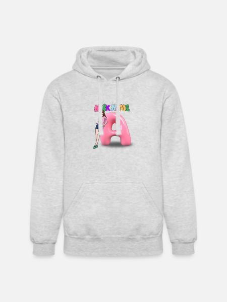 Nick Nama A - Unisex Heavyweight Hoodie - ash gray