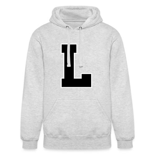 Varsity Letter L Athletic Monogram - Unisex Heavyweight Hoodie