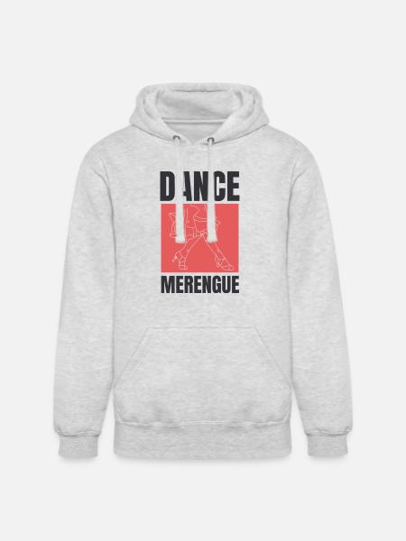 Dance Merengue, Latin music. - Unisex Heavyweight Hoodie - ash gray