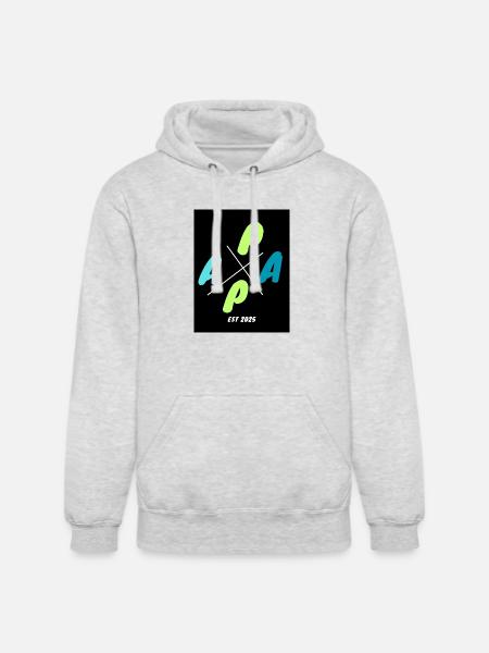 APPA Cross Logo EST 2025 - Unisex Heavyweight Hoodie - ash gray