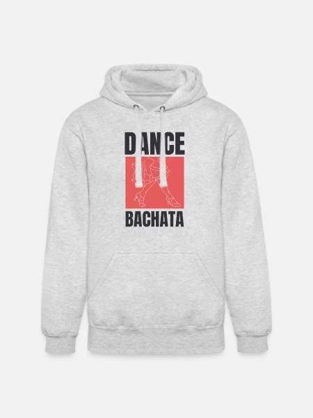 Dance Bachata, Latin music. - Unisex Heavyweight Hoodie - ash gray
