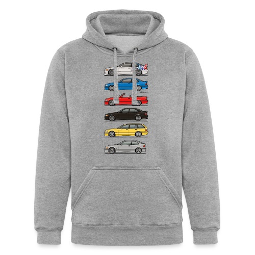 Stack of E36 Variants - Unisex Heavyweight Hoodie