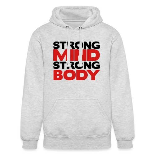 Strong Mind Strong Body - Unisex Heavyweight Hoodie