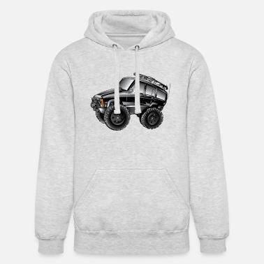 XJ Jeep Cartoon Black' Unisex Crewneck Sweatshirt | Spreadshirt