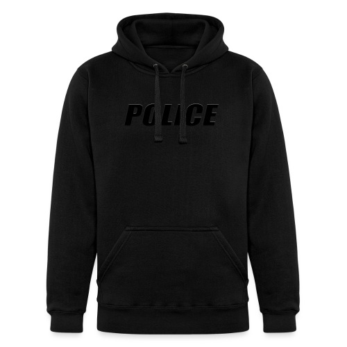 Police Black - Unisex Heavyweight Hoodie