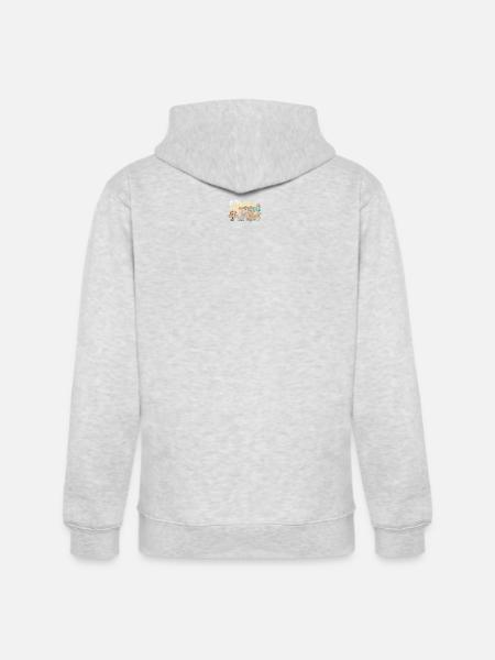 Nervy Brothers: Young and Free - Unisex Heavyweight Hoodie - ash gray