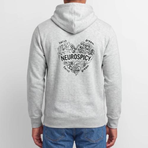 Neurospicy ADHD Hoodie Neurodivergent Gift Hoodie - Unisex Heavyweight Hoodie