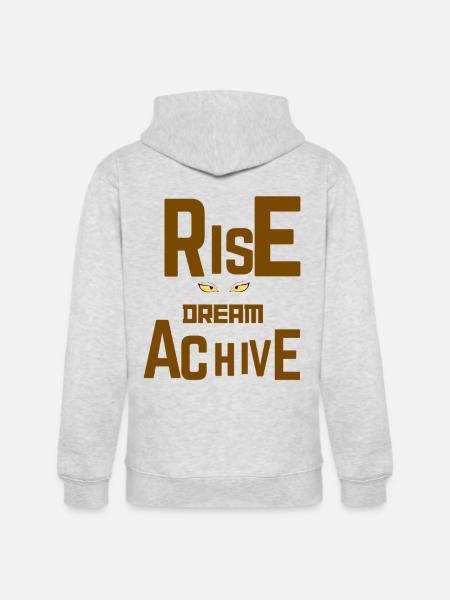 Visionary Ambition - Unisex Heavyweight Hoodie - ash gray