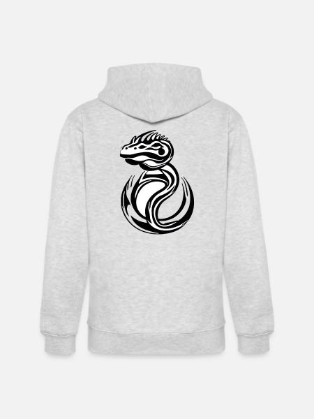 salamander - Unisex Heavyweight Hoodie - ash gray