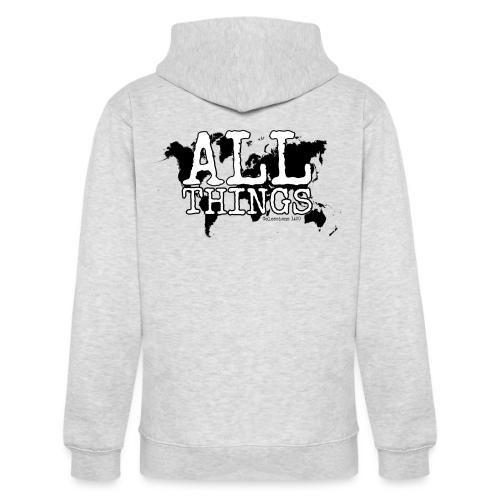 All Things World Map - Unisex Heavyweight Hoodie