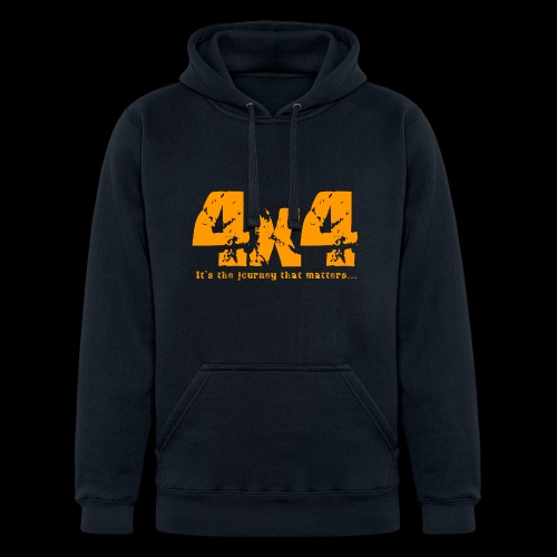 4x4 - it's the journey that matters... - Unisex Heavyweight Hoodie