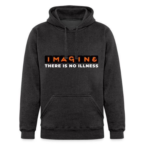 Imagine there is no illness - Unisex Heavyweight Hoodie